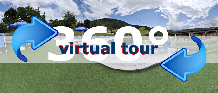 Click per visualizzare il Virtual Tour di Clorofilla Az. Agrituristica