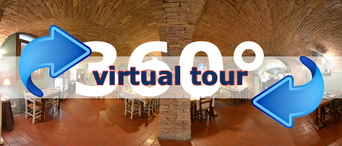 Click per visualizzare il Virtual Tour di Osteria del Medio