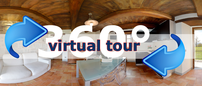 Click per visualizzare il Virtual Tour di Terrazza sul Parco Agriturismo